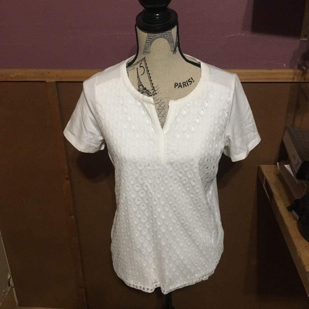 Casual Cute Plain white Blouse